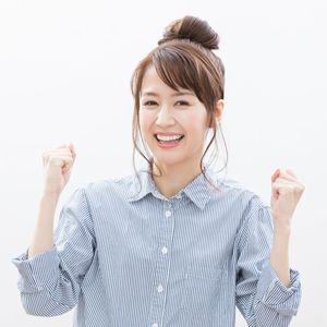 やる気に満ちあふれた女性